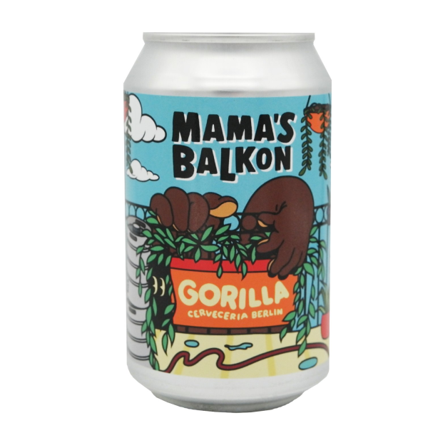 Gorilla-Mamas-Balkon