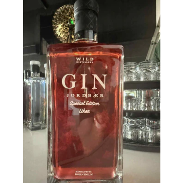 Wild-Distillery-Ene-Organic-Gin-Likør-Jordbær-Special-Edition