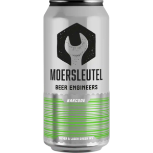Moersleutel-Barcode-Silver-&-Laser-Green
